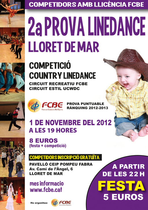 Federació Catalana de Ball Esportiu > Disciplines > 2a prova Circuit Country (Copa Catalana) a Lloret de Mar <img src="img/nou-fix.gif">