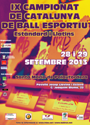 IX Campionats de Catalunya (Estndards i Llatins) 2013