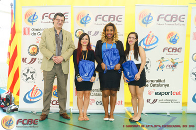 II Campionat de Catalunya Cheerleading & Cheer Dance. Imatges pdiums  | Federaci Catalana de Ball Esportiu