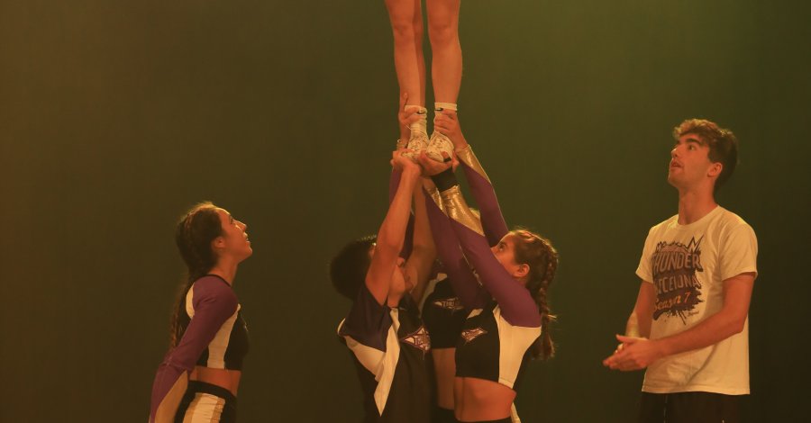 Participaci Club Esportiu Thunders Cheer al Casino lAliana del Poblenou