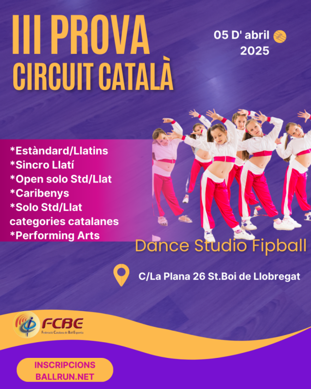 III Prova Circuit Catal | Federaci Catalana de Ball Esportiu