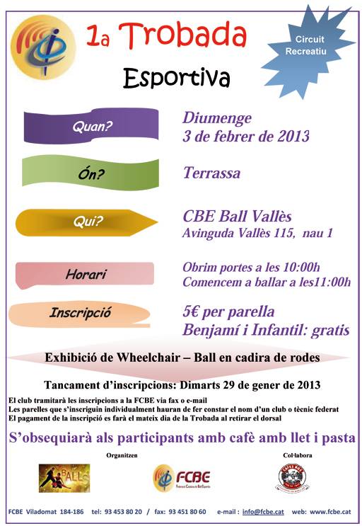 1a Trobada Esportiva - Terrassa