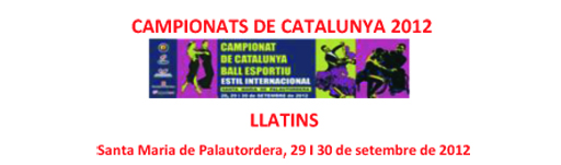 Resultats Campionats de Catalunya 2012 (Llatins) | Federaci Catalana de Ball Esportiu