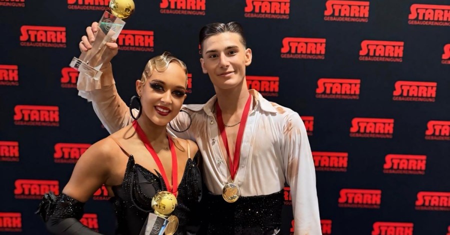 Adri Hernndez Granados i lEmilija Ulcinaite, Campions del Mn Ten Dance Youth