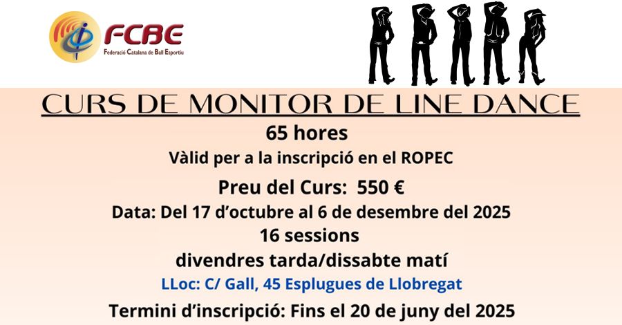 Curs de monitor Line Dance