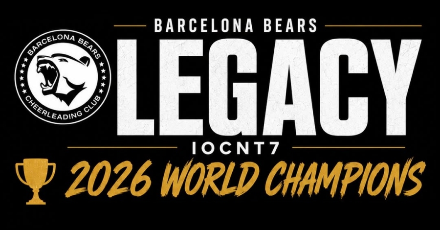 L�equip Legacy del Barcelona Bears Cheerleading Club es proclama campi� del M�n