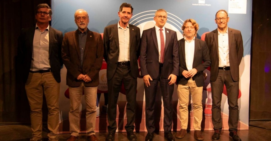 La FCBE a lacte de presentaci de lOlimpada de Pars al Museu Olmpic de Barcelona